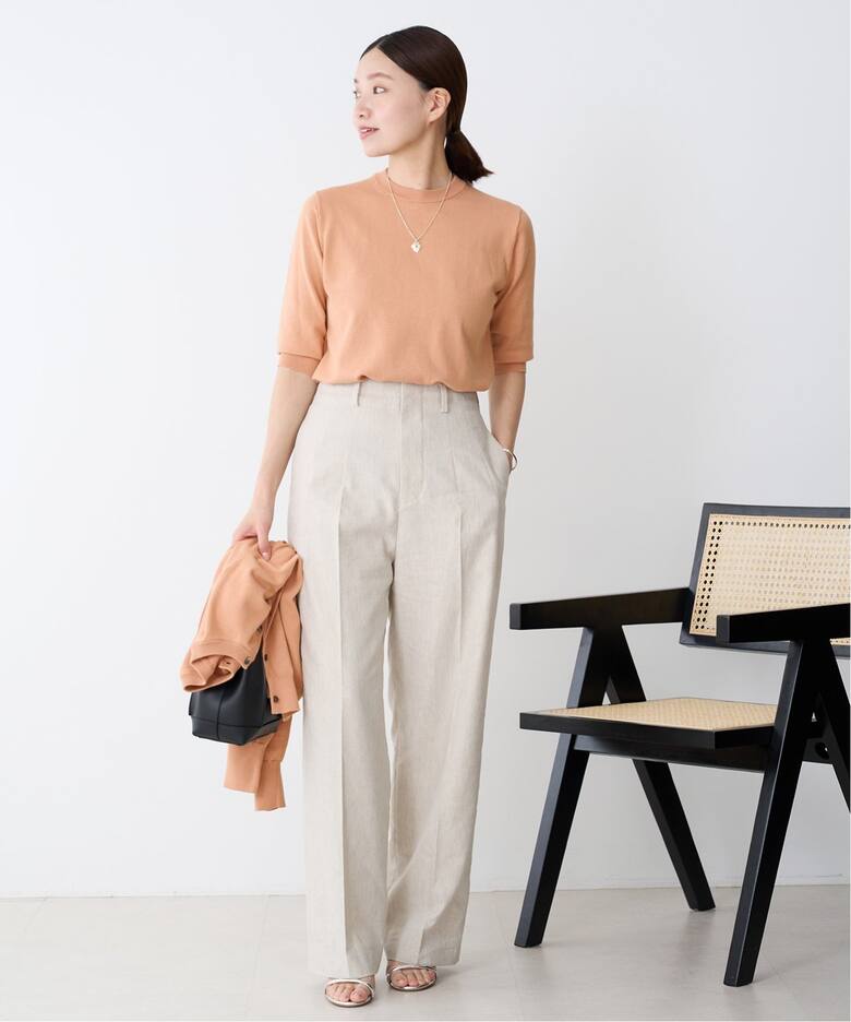 コットンストレッチアンサンブル（アンサンブル）｜IENA（イエナ）の  