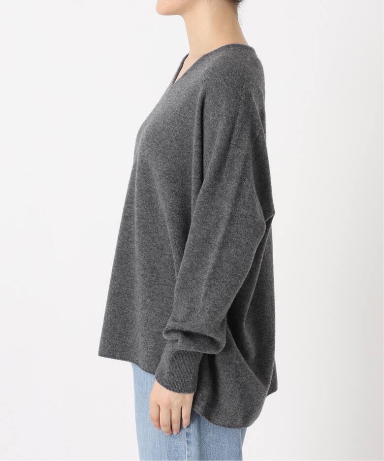 Fine ニュージーウール ニュアンス Vプルオーバー（ニット／セーター  