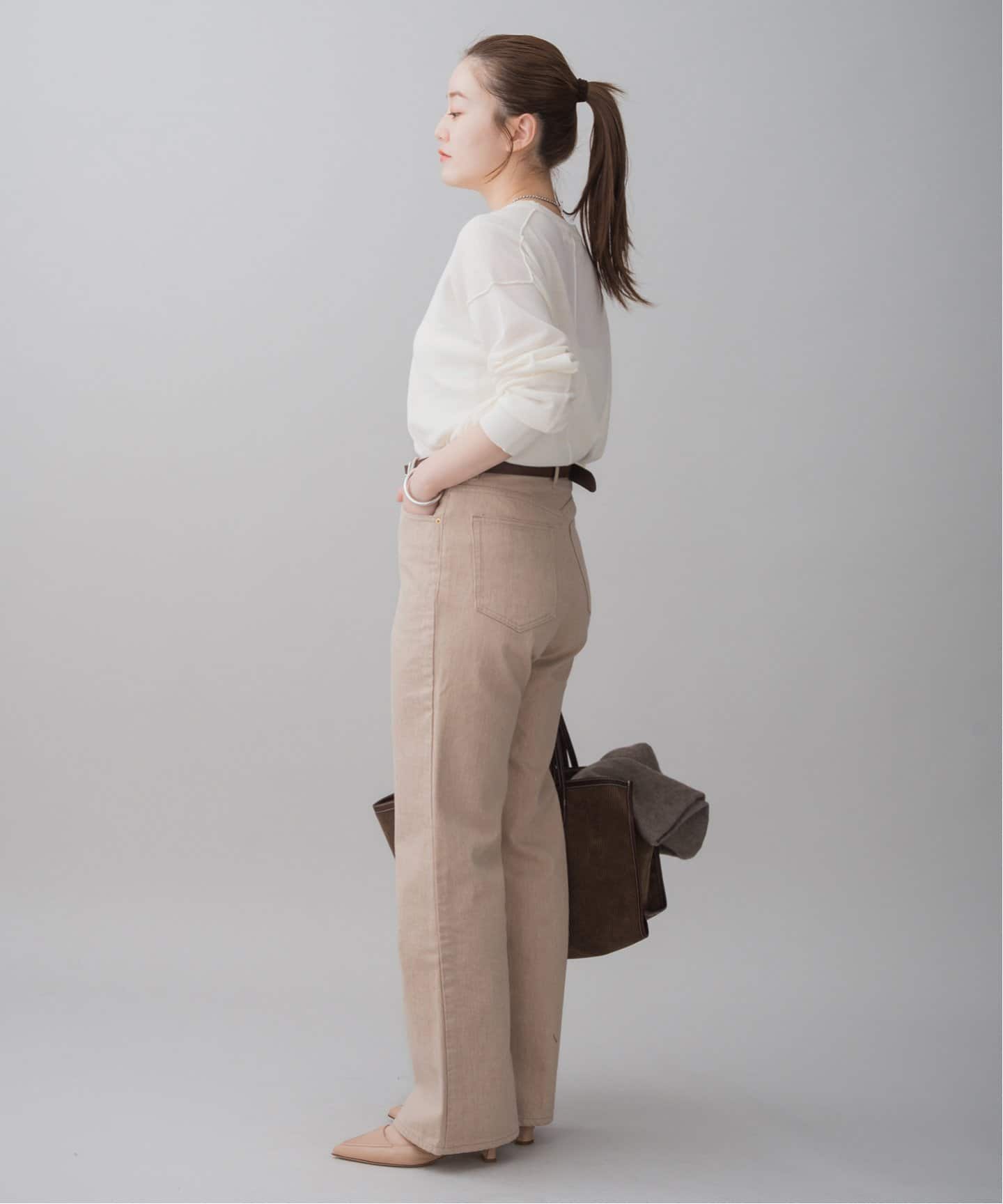 BLACK ステイシーニット（ニット／セーター）｜IENA（イエナ）の通販