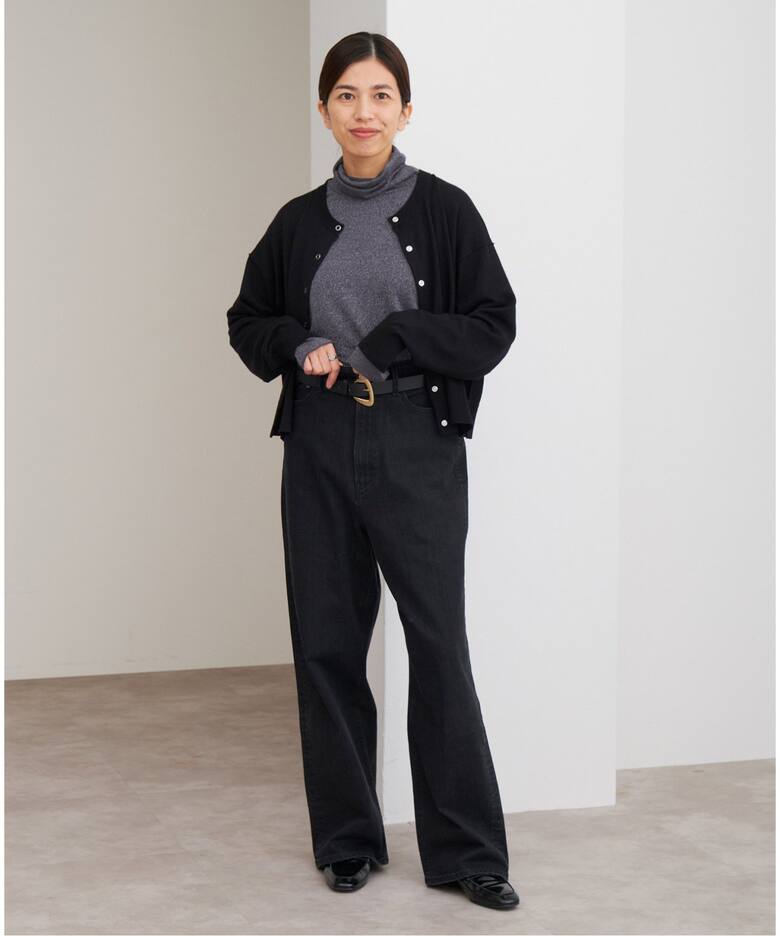 BLACK ステイシーカーディガン  詳細画像1