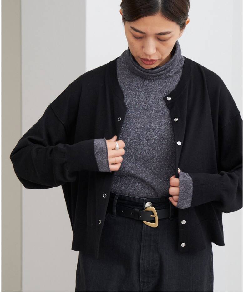 BLACK ステイシーカーディガン  詳細画像8