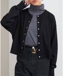 BLACK ステイシーカーディガン
