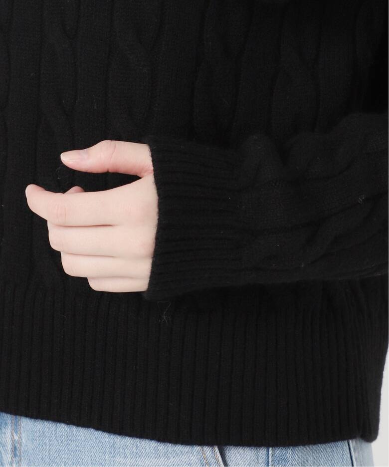 BLACK セーラーカラーニット（ニット／セーター）｜IENA（イエナ）の  