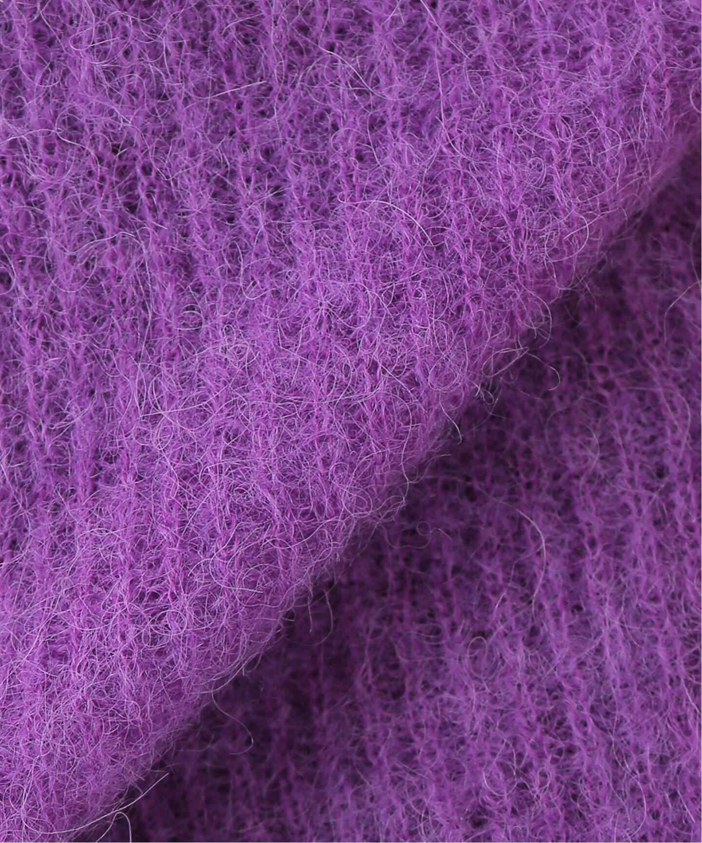 AURALEE/オーラリー BABY SURI ALPACA SHEER KNIT P/O ニット 