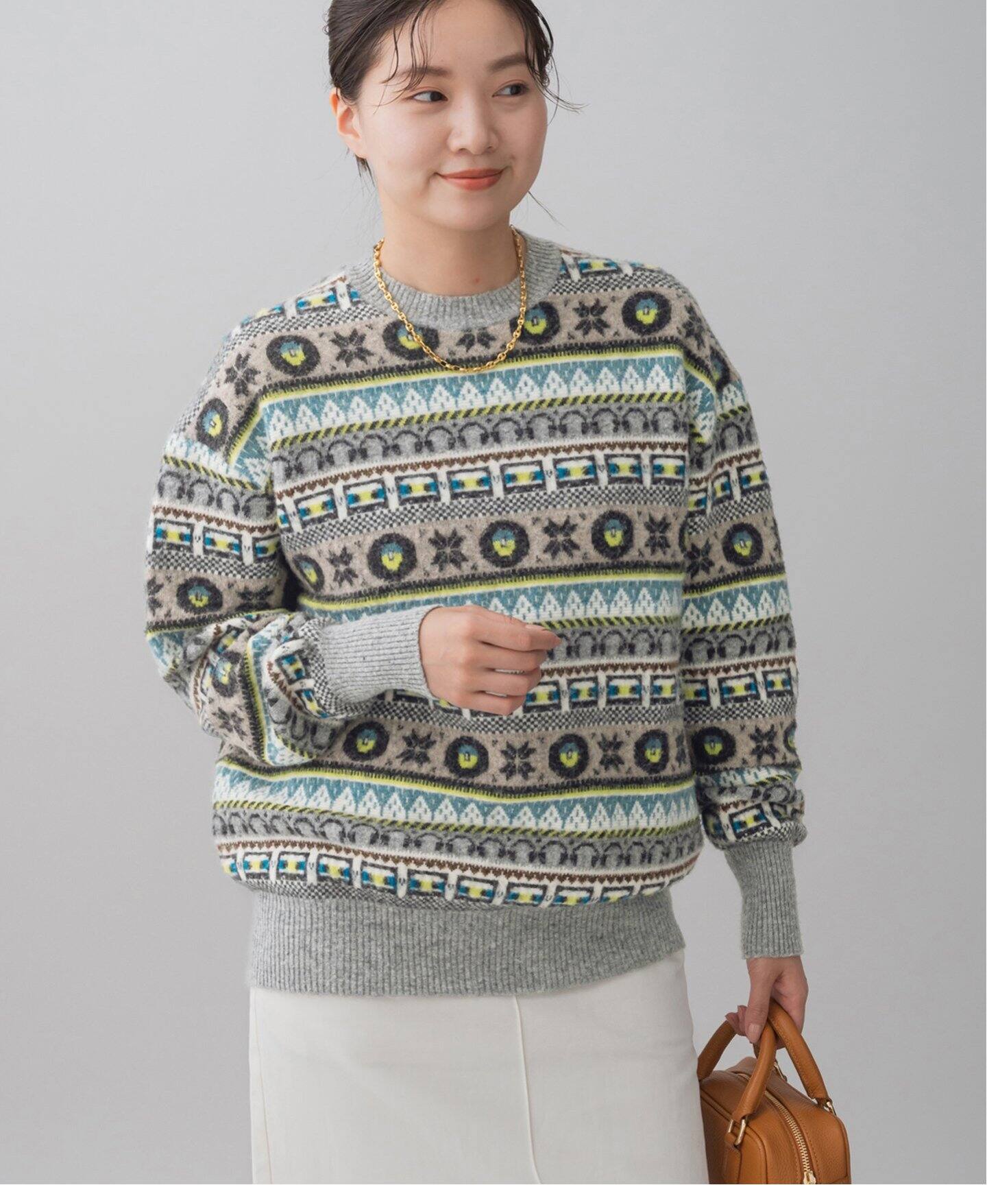 ・Nyde pollyfan 20  BOWTE/バウト FAIRISLE AND BRID ROCKNROLL KT ニット  242-03-0002（ニット／セーター）｜IENA（イエナ）の通販｜BAYCREW'S STORE