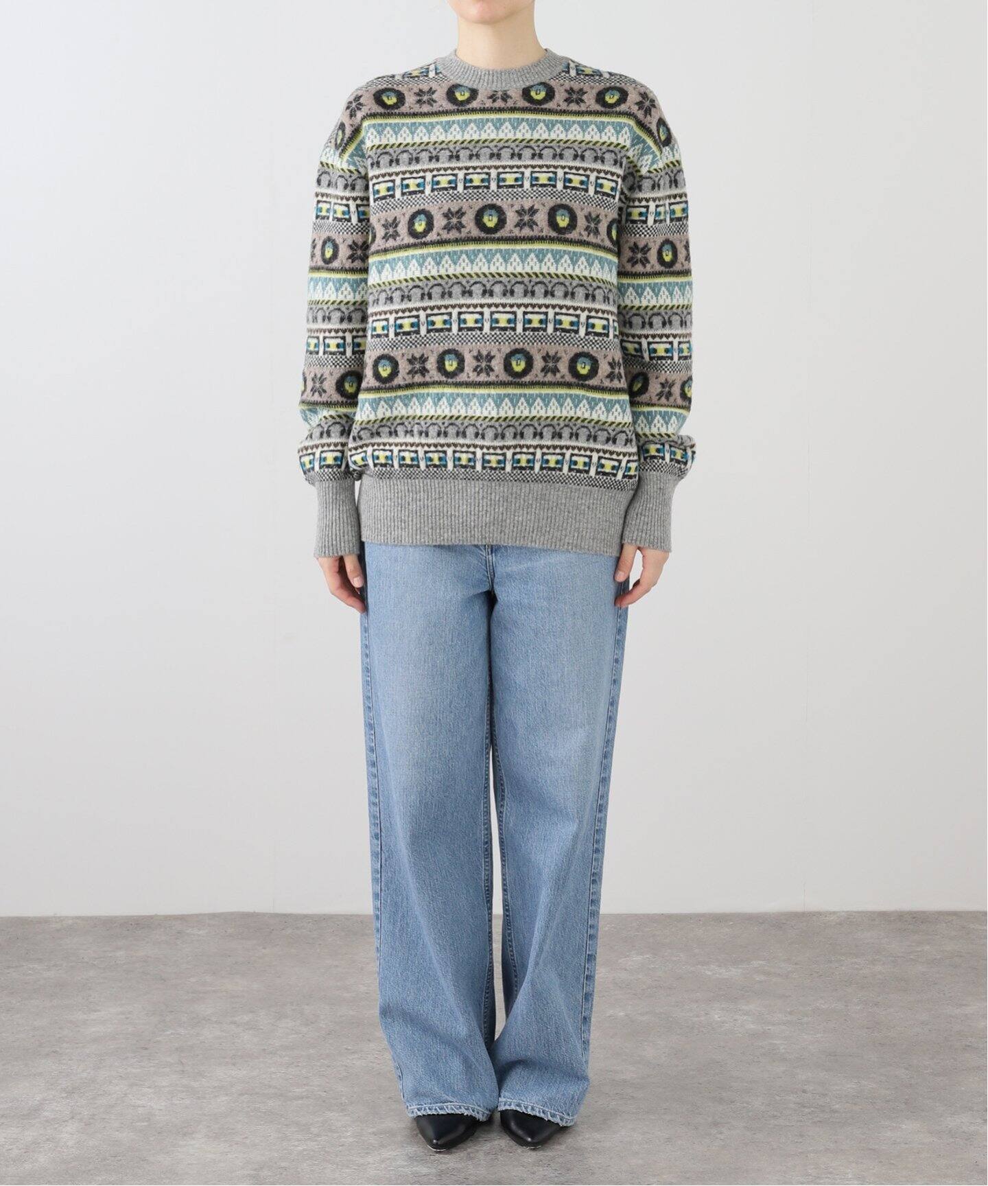 ・Nyde pollyfan 20  BOWTE/バウト FAIRISLE AND BRID ROCKNROLL KT ニット  242-03-0002（ニット／セーター）｜IENA（イエナ）の通販｜BAYCREW'S STORE