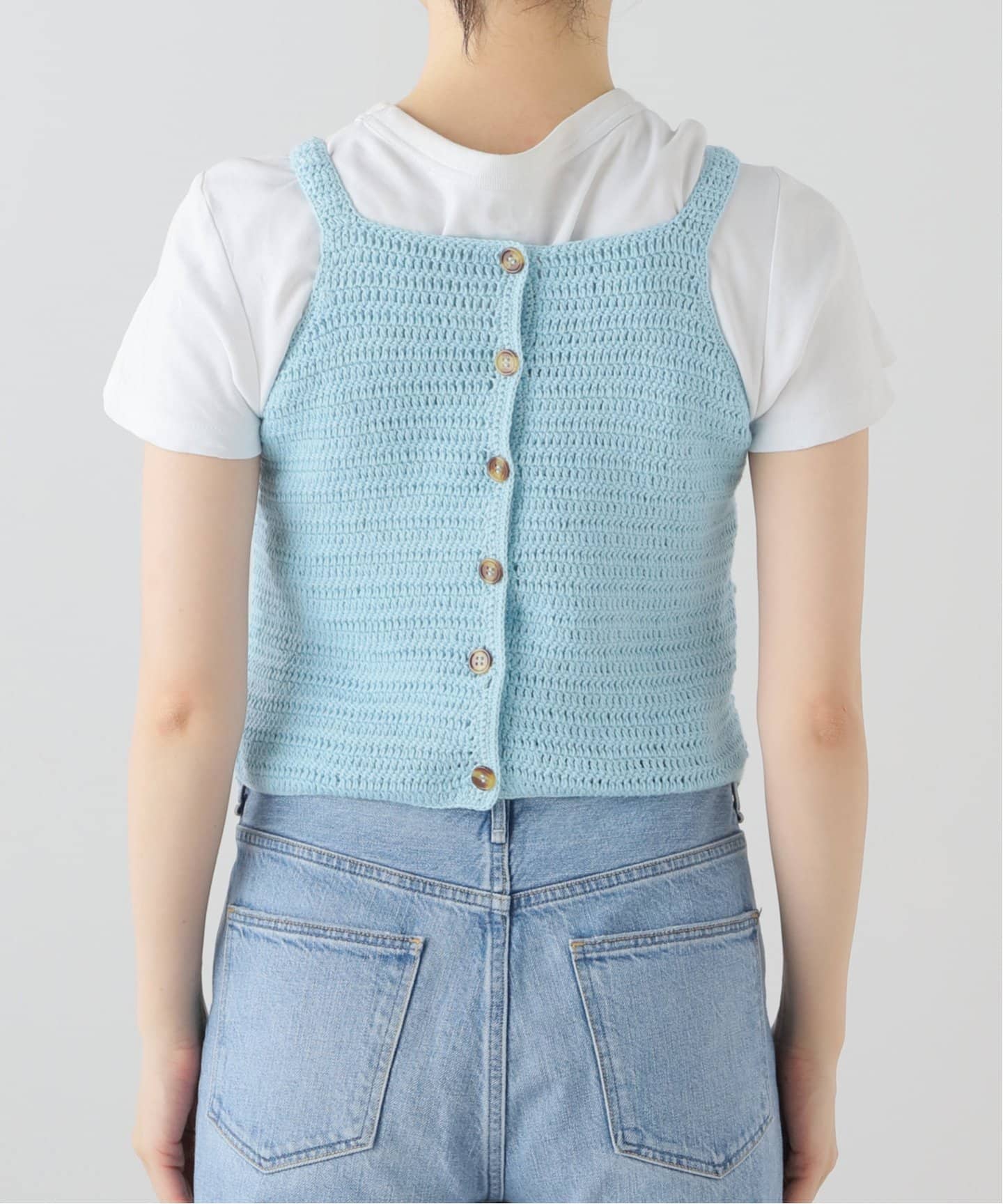 ステラ パルド STELLA PARDO コットンニット Ronherman取扱 半袖ニット 3510800211 ピンク サイズ：XS STELLA PARDO(ステラ パルド) コットンニット Ronherman取扱半袖