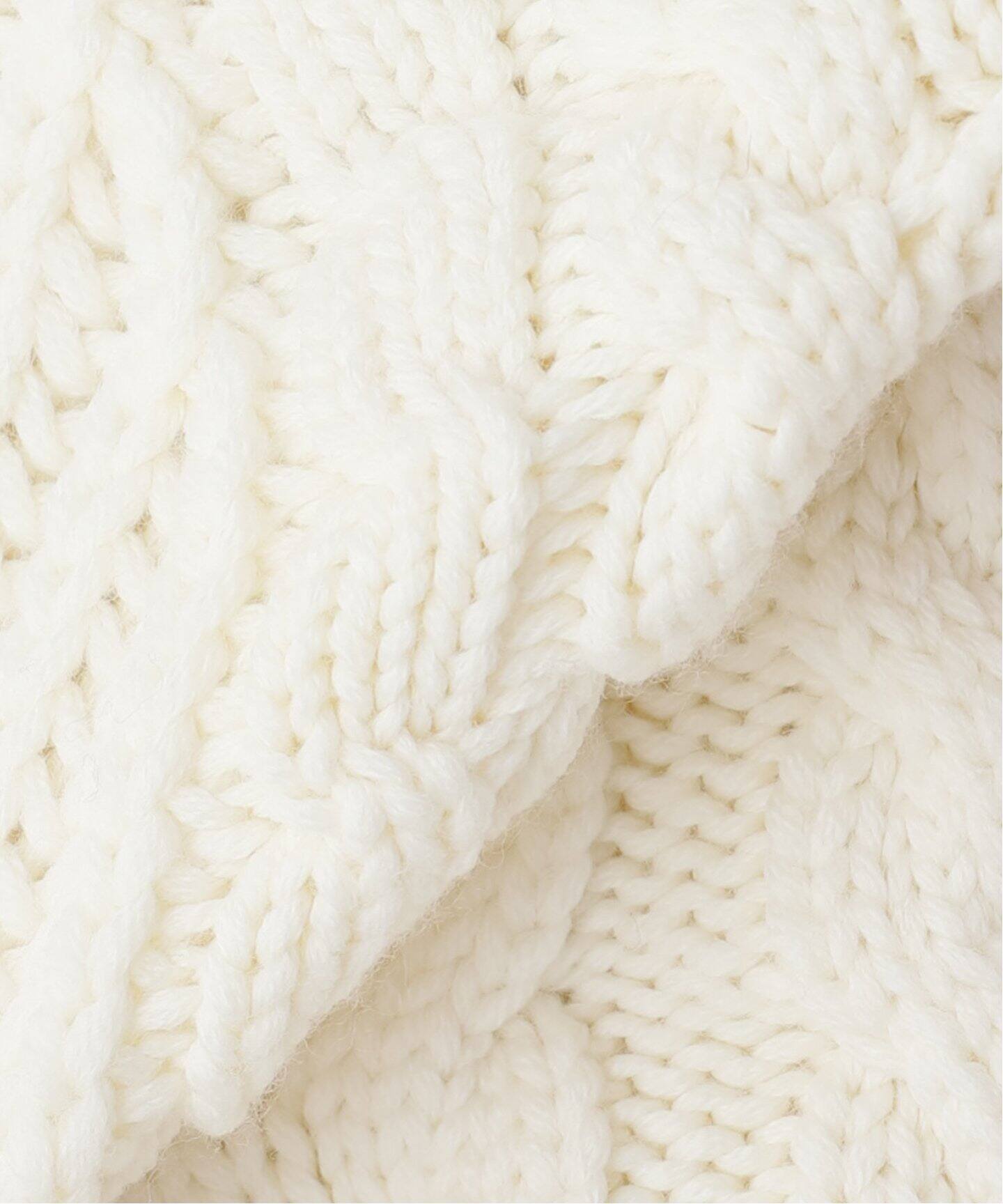 NINA RICCI/ニナ リッチ CABLE KNIT TN ニット 24AMPU005ML0556 