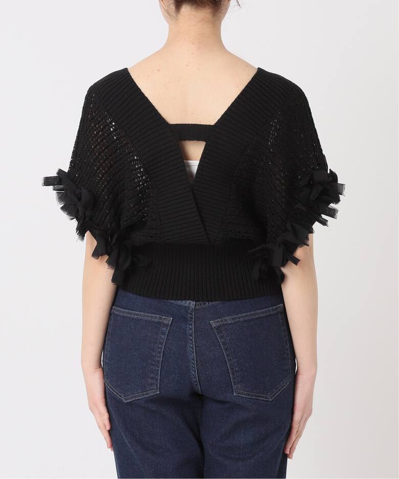 RITTO/リット】コットンVネック リボンベスト（ベスト）｜IENA（イエナ 