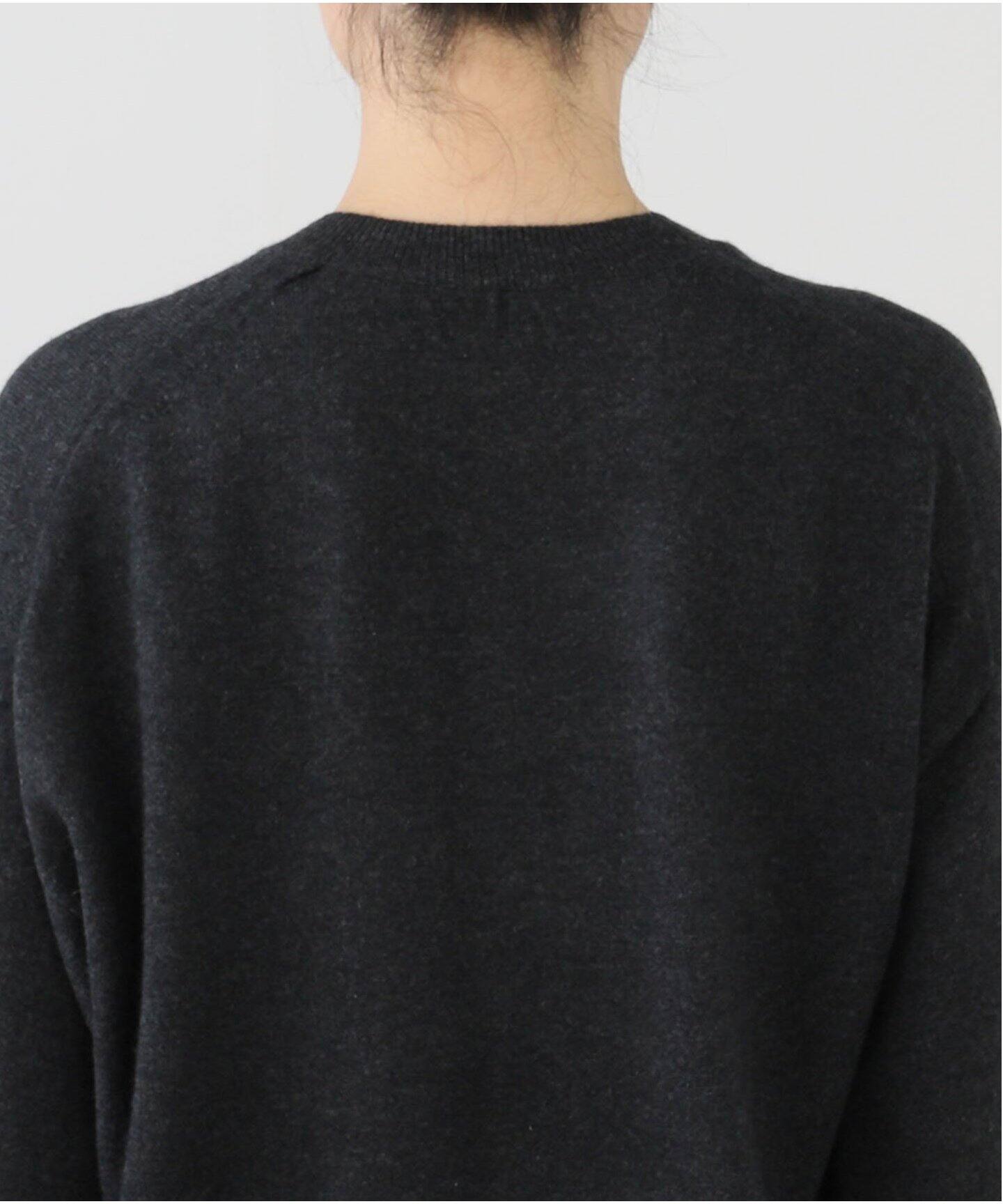 cash＆barba キャッシュ＆バルバ　ドライバーズニット　ネイビー cash&barba/キャッシュ&バルバ MONGORIAN CASHMERE SETUP ニット