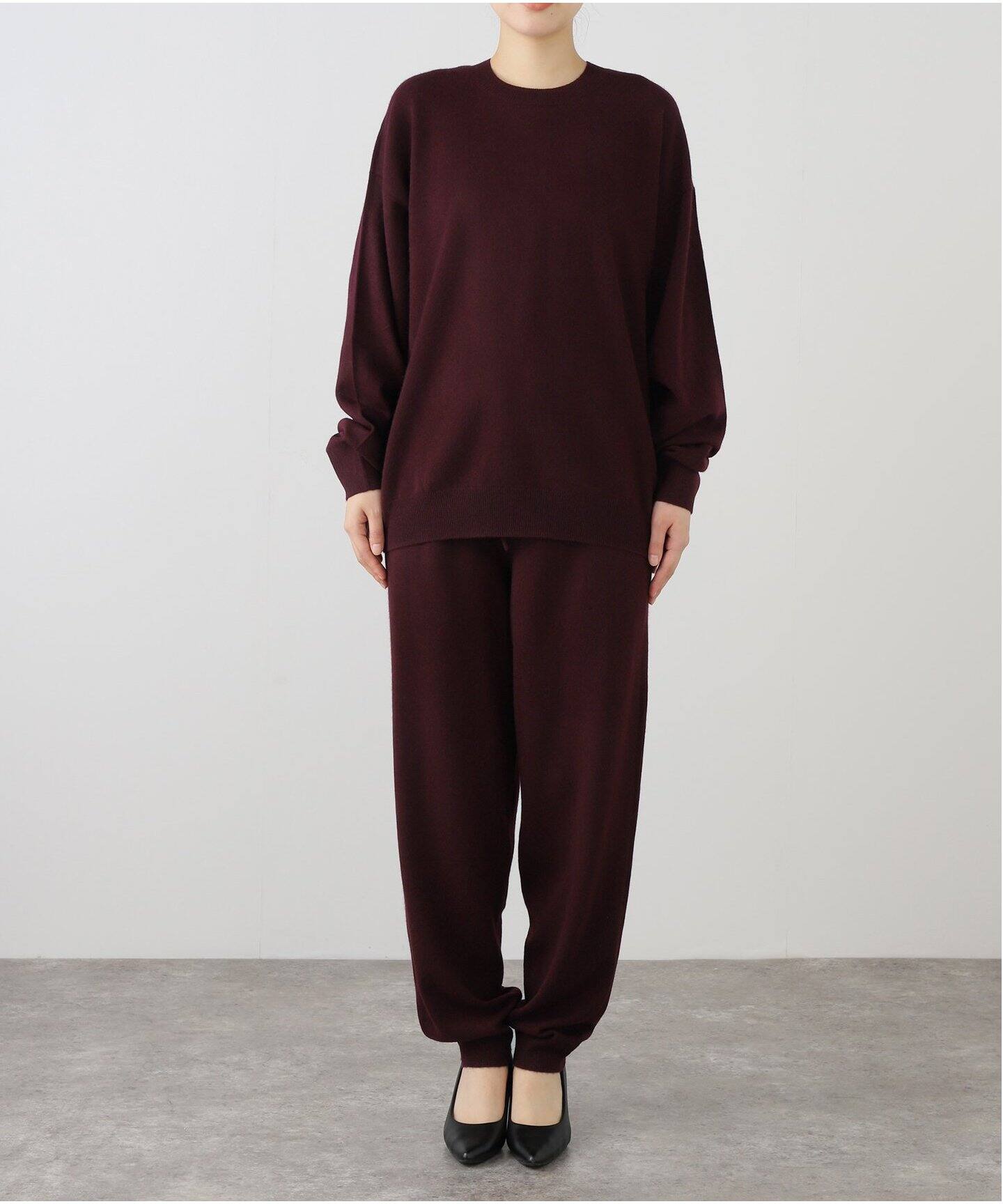 cash&barba/キャッシュ&バルバ MONGORIAN CASHMERE SETUP ニット 