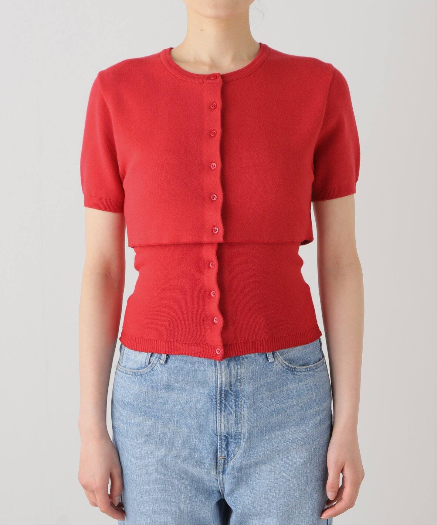 AMOMENTO/アモーメント CARDIGAN SET カーディガン AM24SSW02CD  