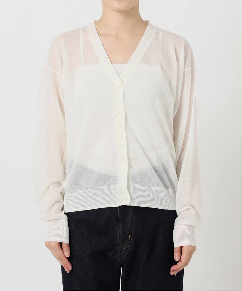 シアーVネックカーディガン（カーディガン）｜SLOBE IENA（スローブ  