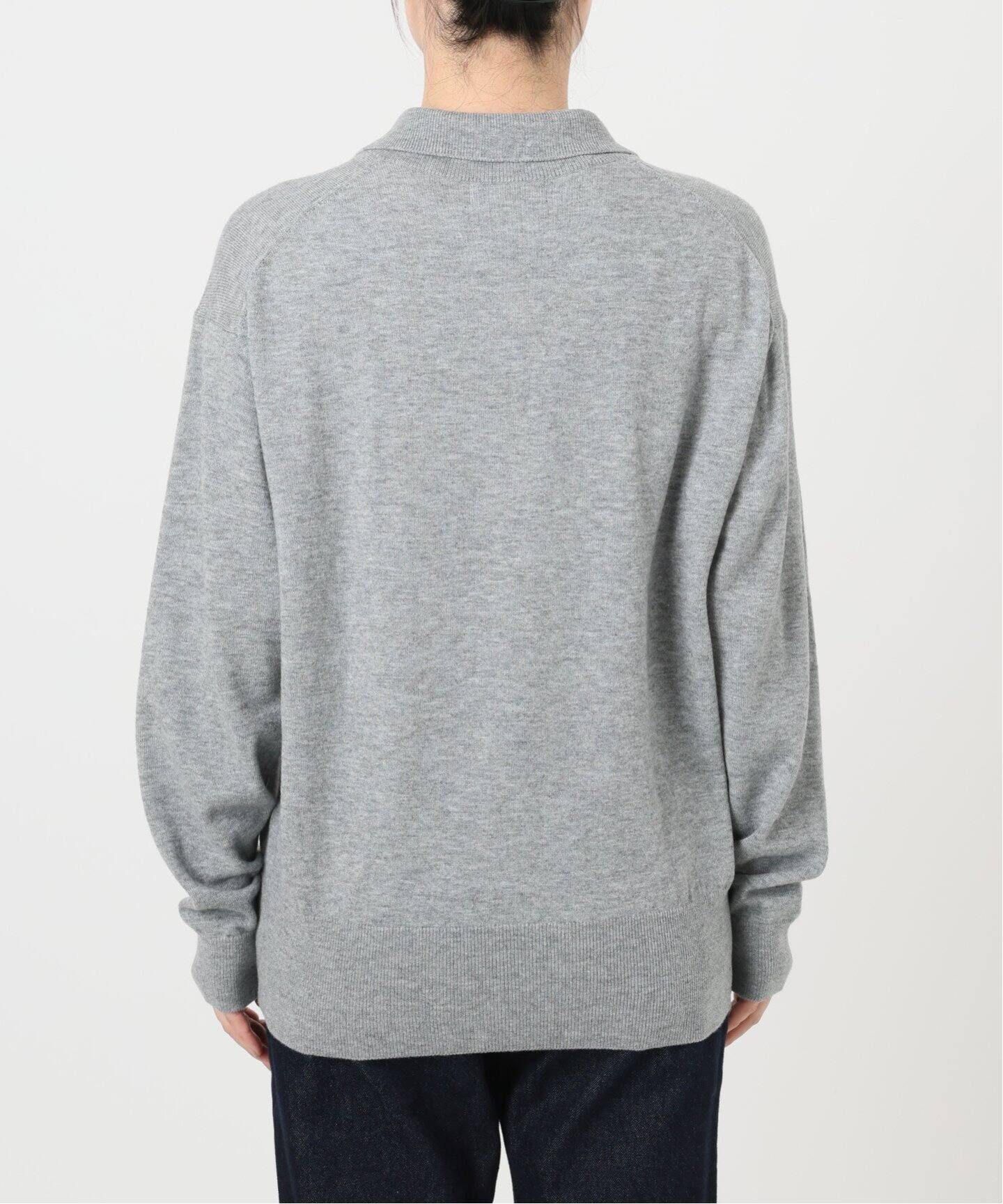 IENA イエナ 襟付きショートニットプルオーバー　ポロニット IENA イエナ 襟付きショートニットプルオーバー ポロニット