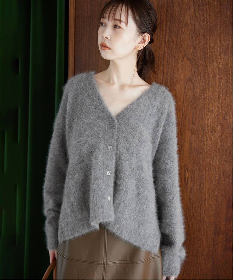 フォックスウールカシミヤ カーディガン（カーディガン）｜SLOBE IENA  