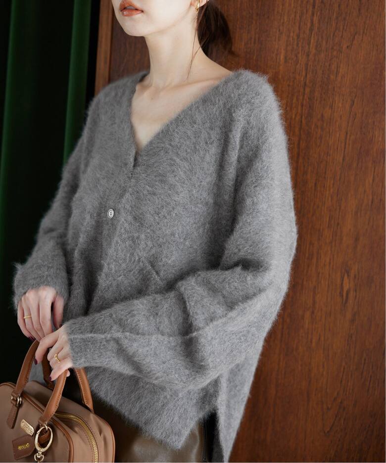 フォックスウールカシミヤ カーディガン（カーディガン）｜SLOBE IENA  