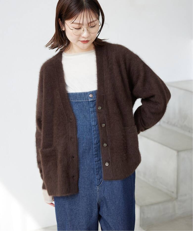 フォックスウールカシミヤ カーディガン（カーディガン）｜SLOBE IENA  