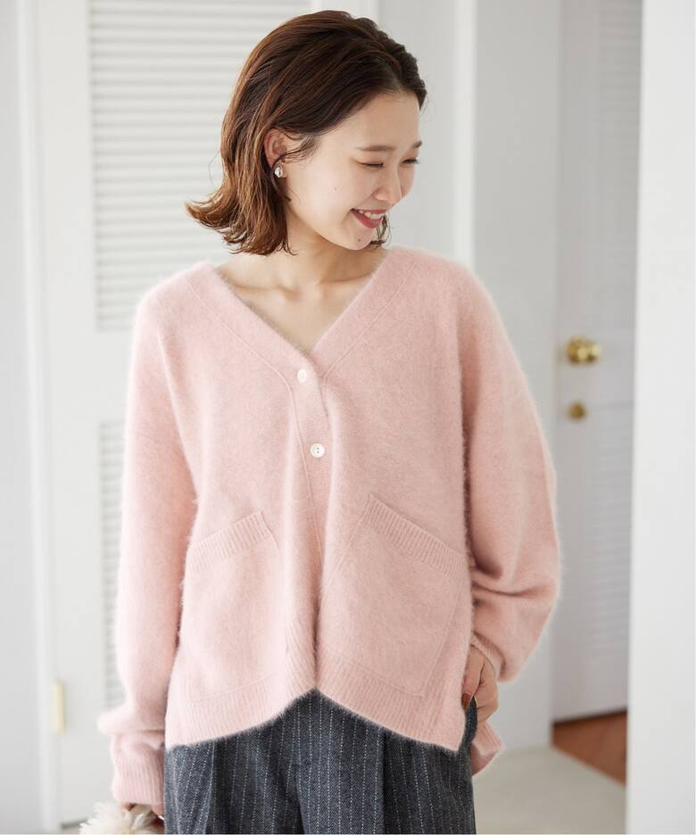 フォックスウールカシミヤ カーディガン（カーディガン）｜SLOBE IENA  