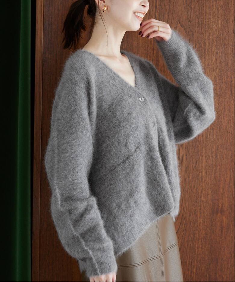 フォックスウールカシミヤ カーディガン（カーディガン）｜SLOBE IENA  