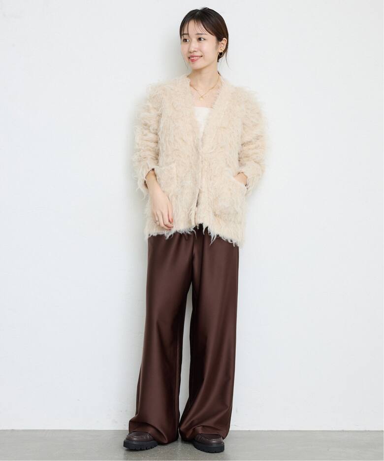 シャギーニットカーディガン（カーディガン）｜SLOBE IENA（スローブ  