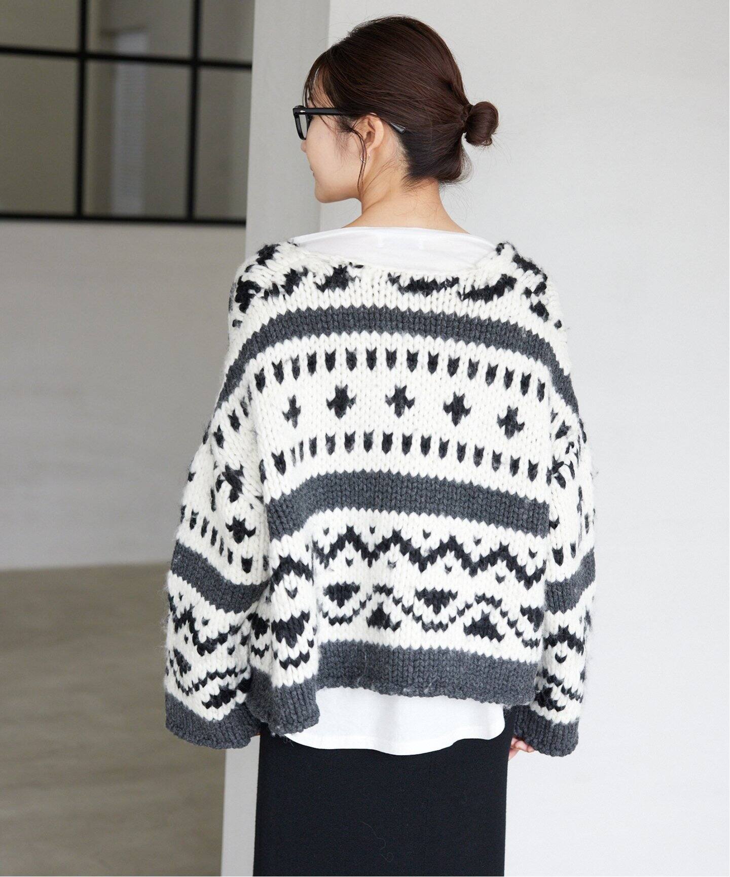 追加予約》カウチンニットカーディガン（カーディガン）｜SLOBE IENA  