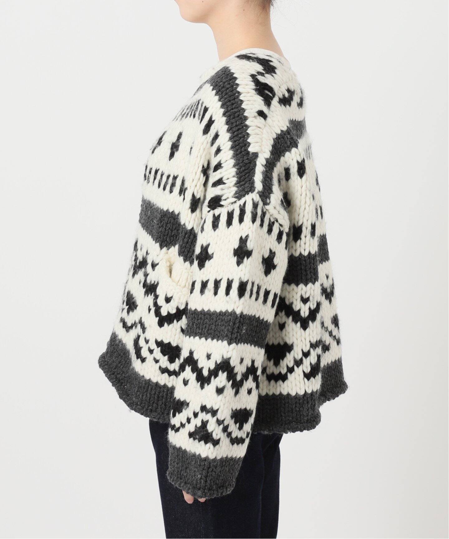 追加》カウチンニットカーディガン（カーディガン）｜SLOBE IENA  