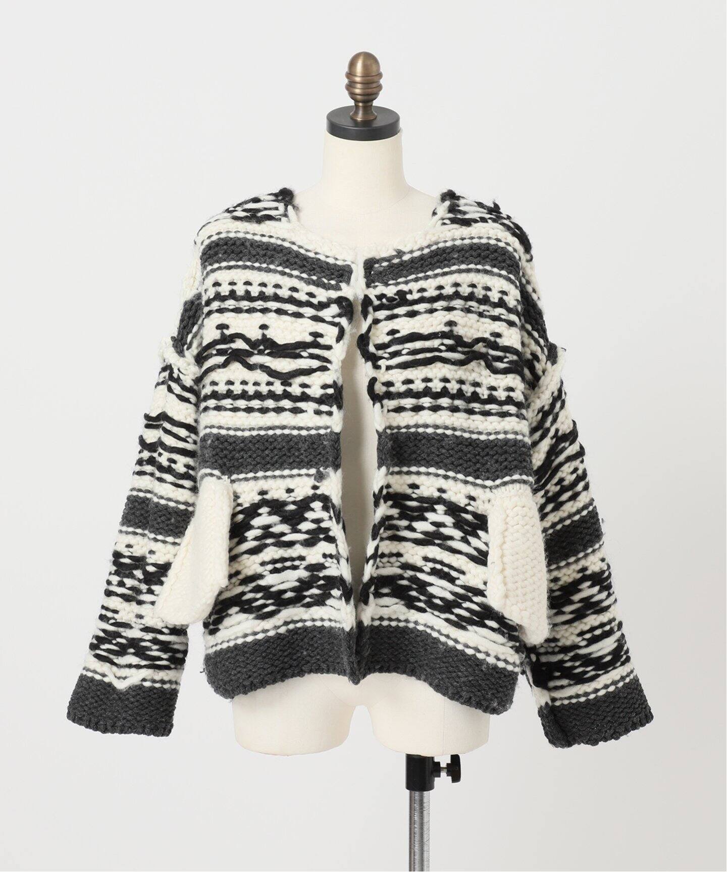 追加》カウチンニットカーディガン（カーディガン）｜SLOBE IENA  