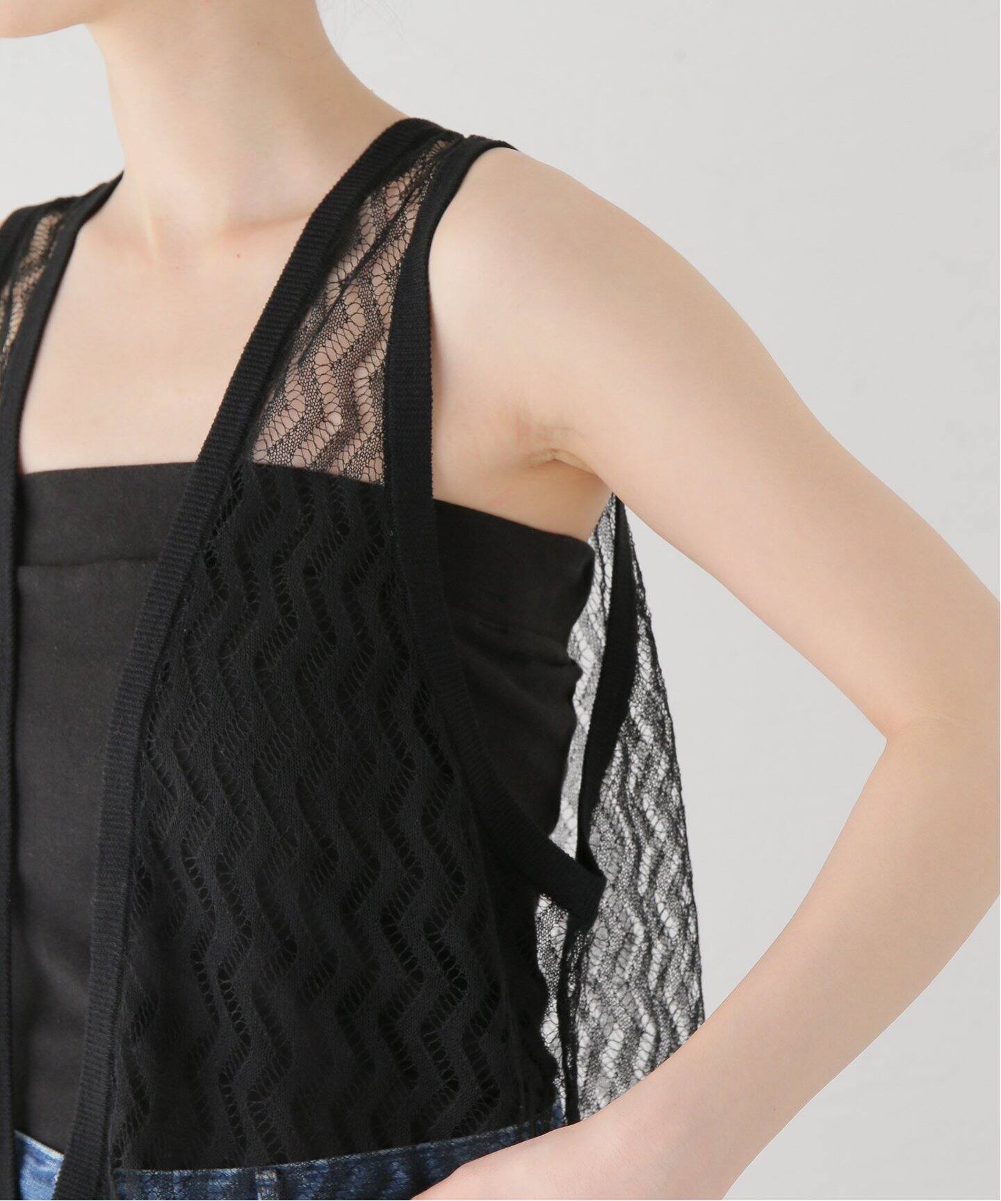 深Vスリット レースニット（ワンピース）｜SLOBE IENA（スローブ  