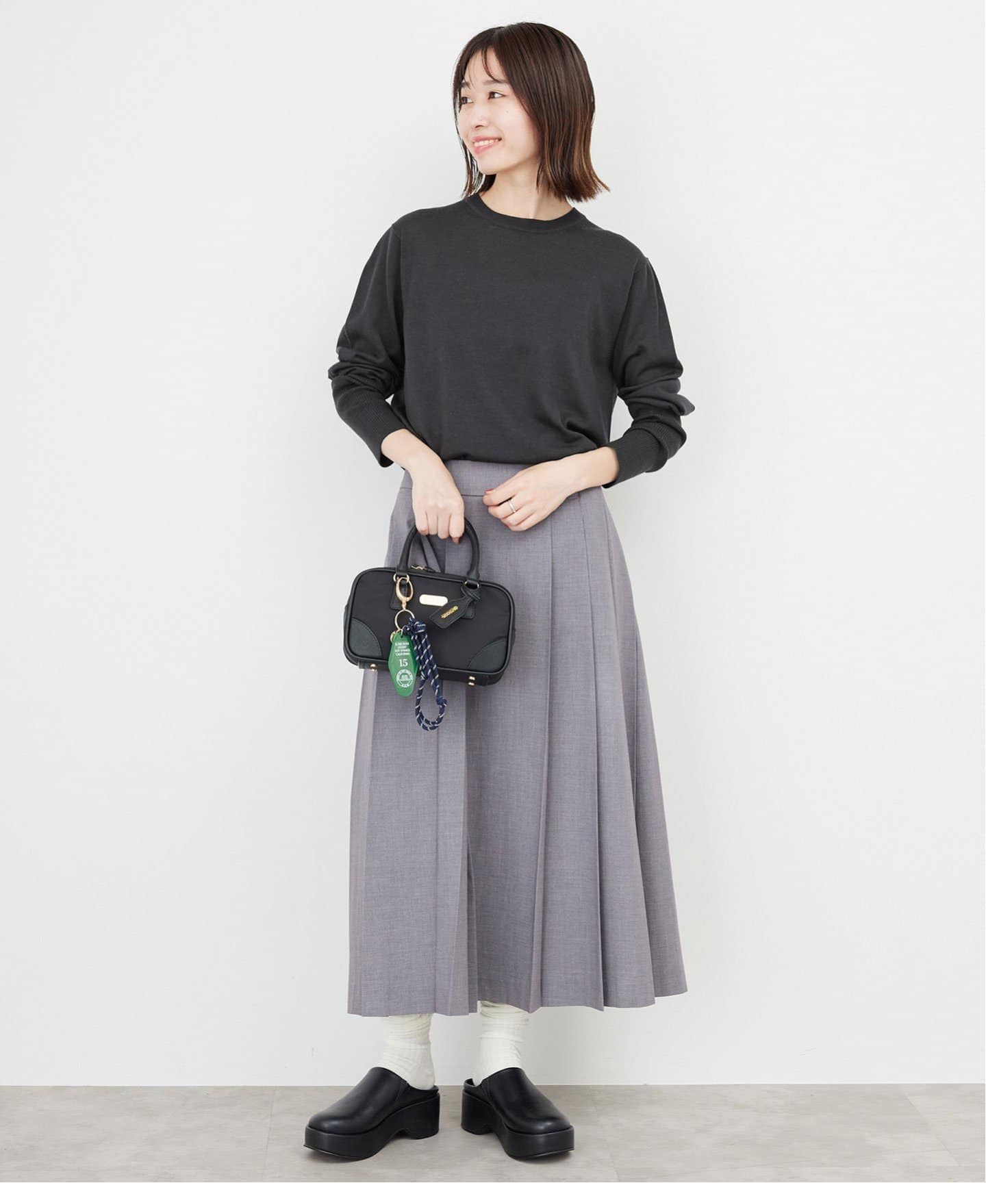 ウォッシャブルプレーンニット（ニット／セーター）｜SLOBE IENA