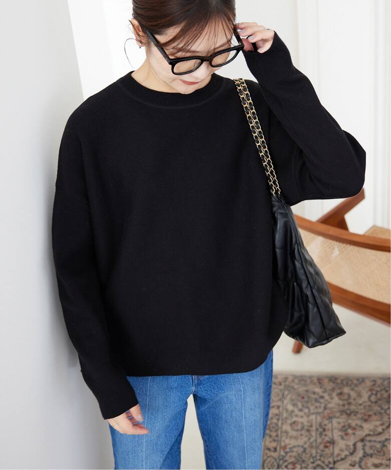 一部カラーWEB限定/追加3》コットンダブルフェイスプルオーバー  