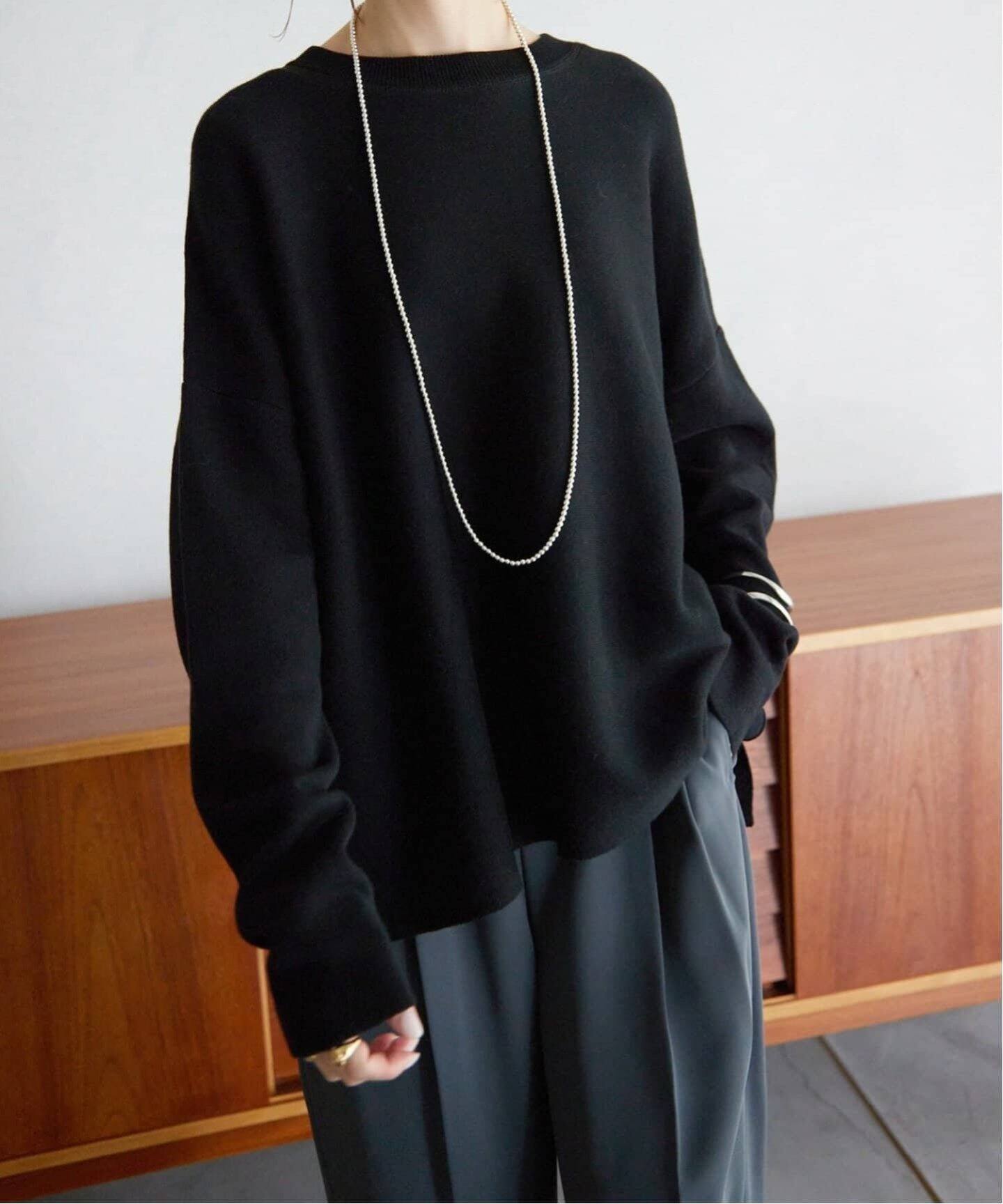 一部カラーWEB限定/追加3》コットンダブルフェイスプルオーバー