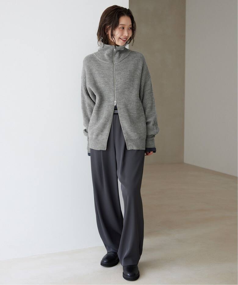 フレンチウールドライバーズニット（ニット／セーター）｜SLOBE IENA  