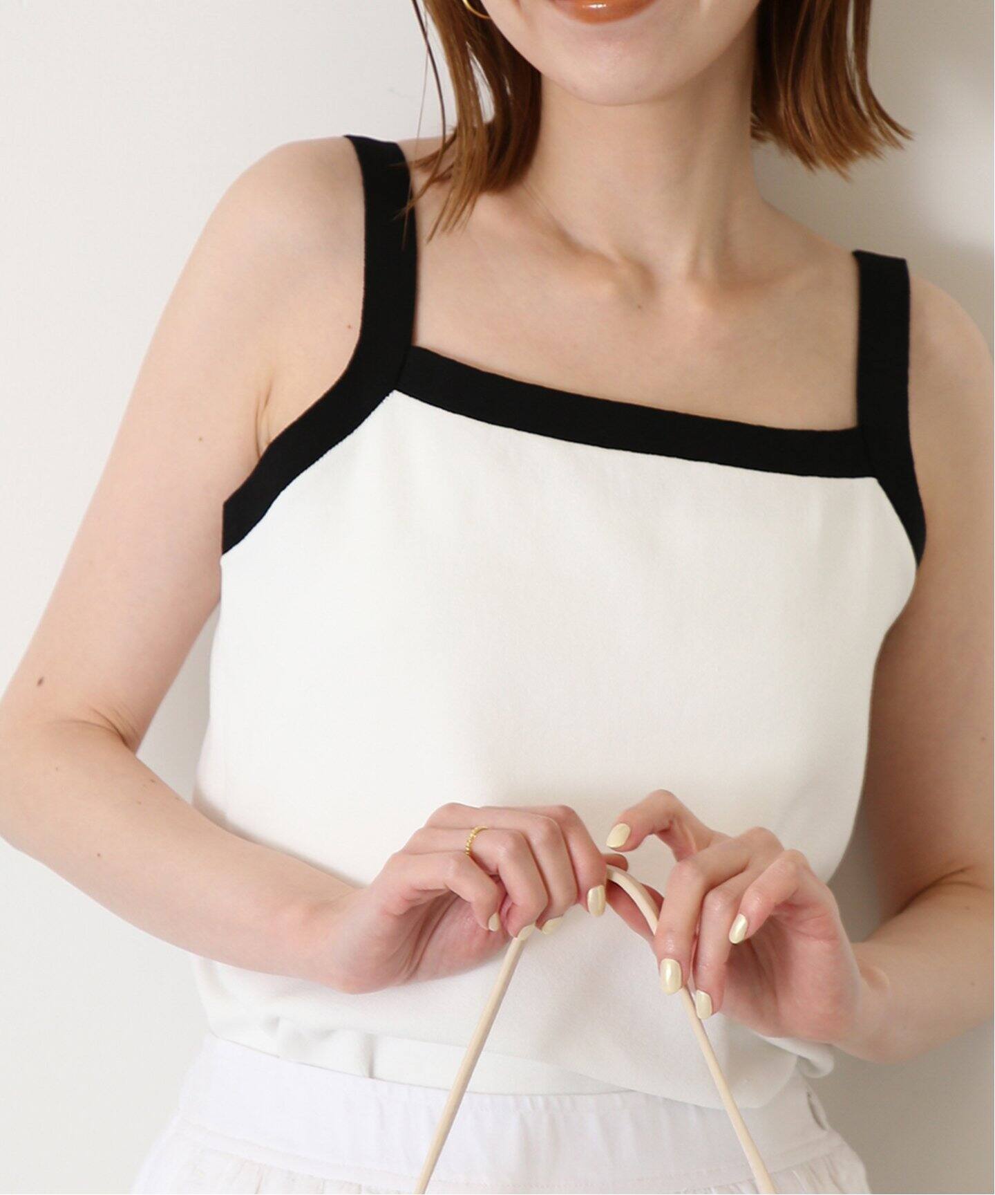 SLOBE IENA GREEK ARCHAIC KORIクロップドキャミソール SLOBE IENA GREEK ARCHAIC KORIクロップドキャミソール高価