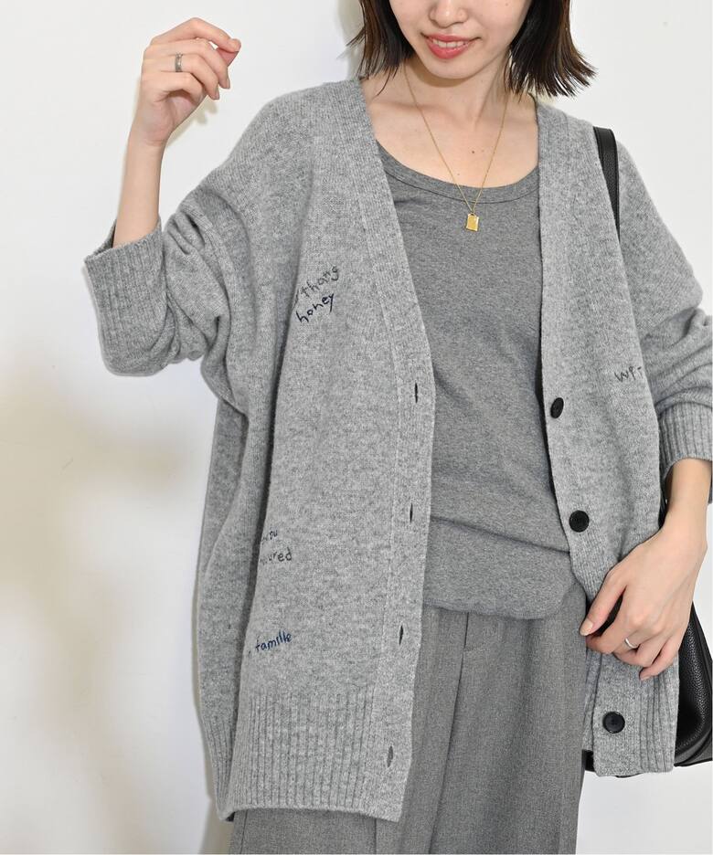 embroidery カーディガン（カーディガン）｜SLOBE IENA  