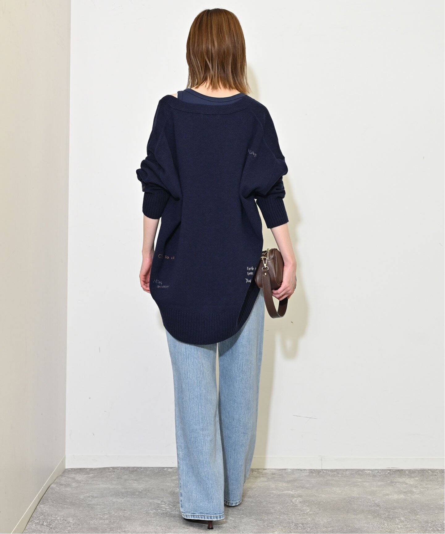 予約》embroidery カーディガン（カーディガン）｜SLOBE IENA 