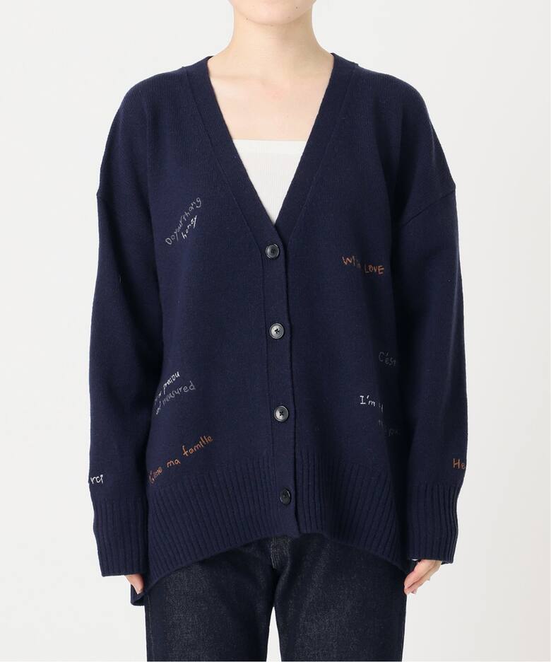 embroidery カーディガン（カーディガン）｜SLOBE IENA（スローブ 