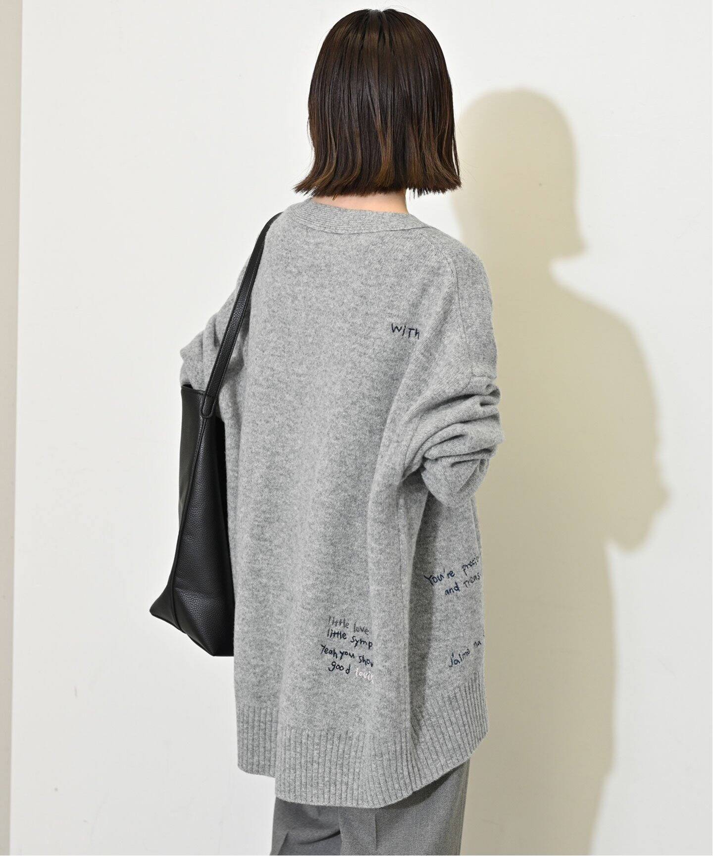 追加》embroidery カーディガン（カーディガン）｜SLOBE IENA 