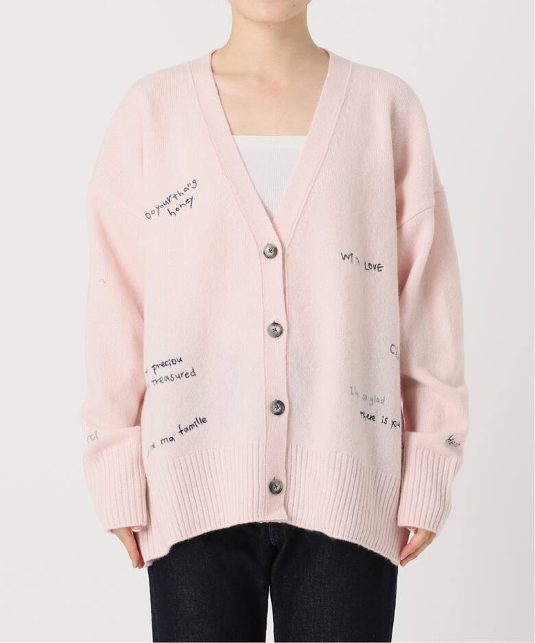 追加》embroidery カーディガン（カーディガン）｜SLOBE IENA  