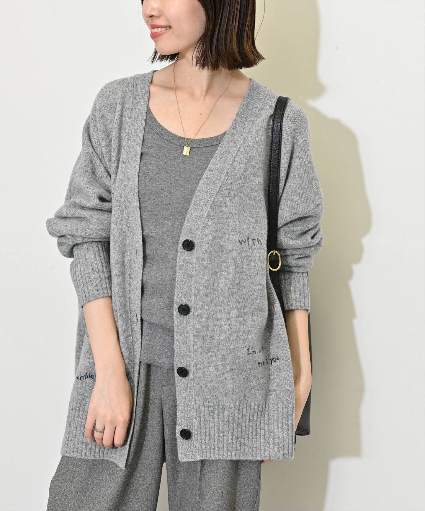 WEB限定/追加2》embroidery カーディガン（カーディガン）｜SLOBE IENA  
