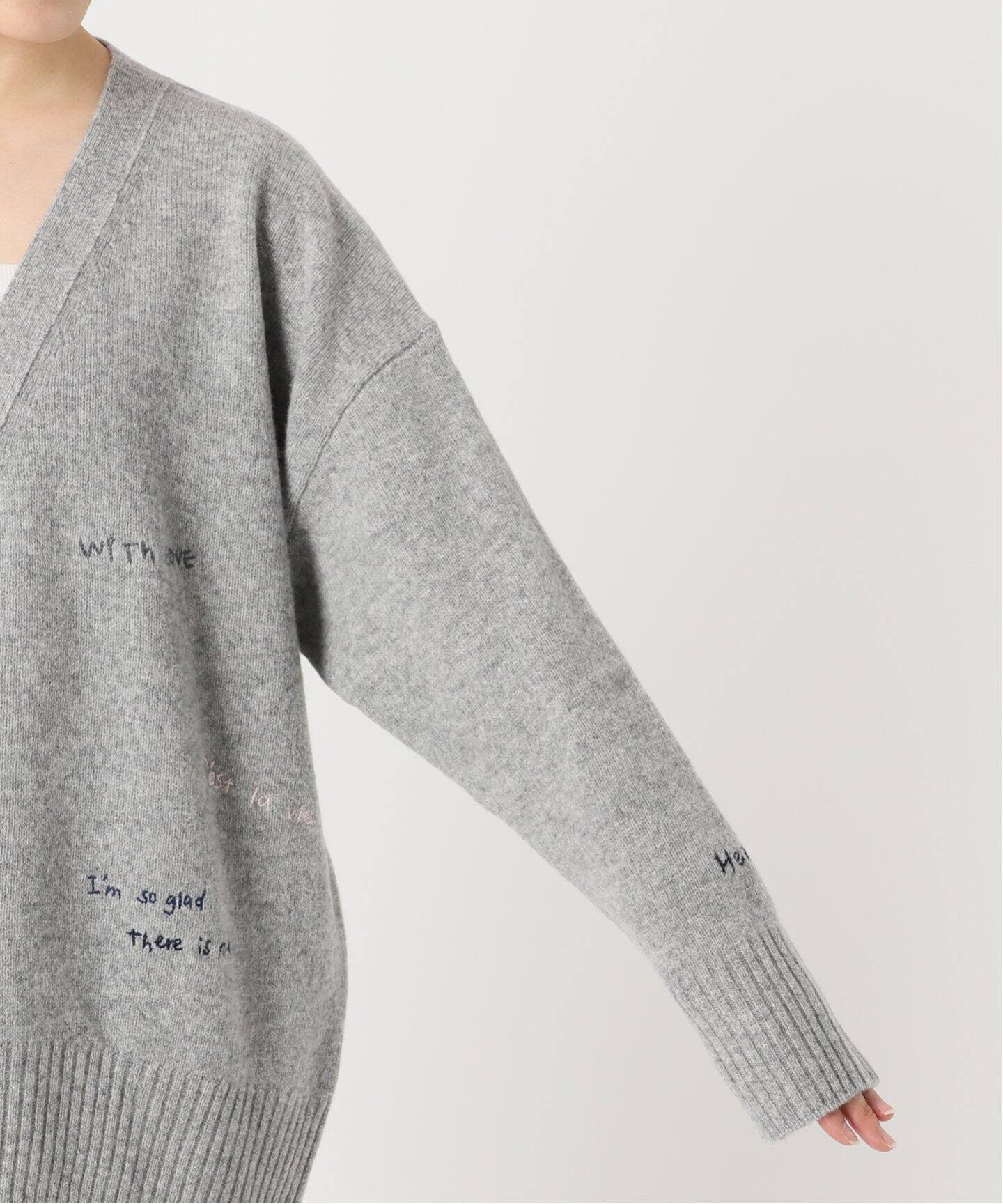 WEB限定/追加2》embroidery カーディガン（カーディガン）｜SLOBE IENA  