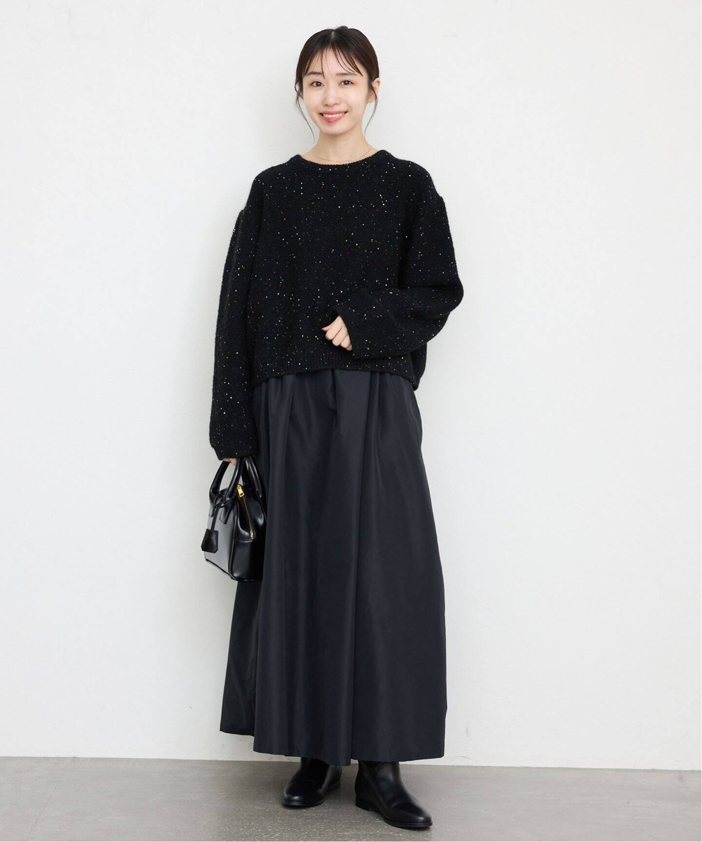 flowerスパンコールプルオーバー（ニット／セーター）｜SLOBE IENA  