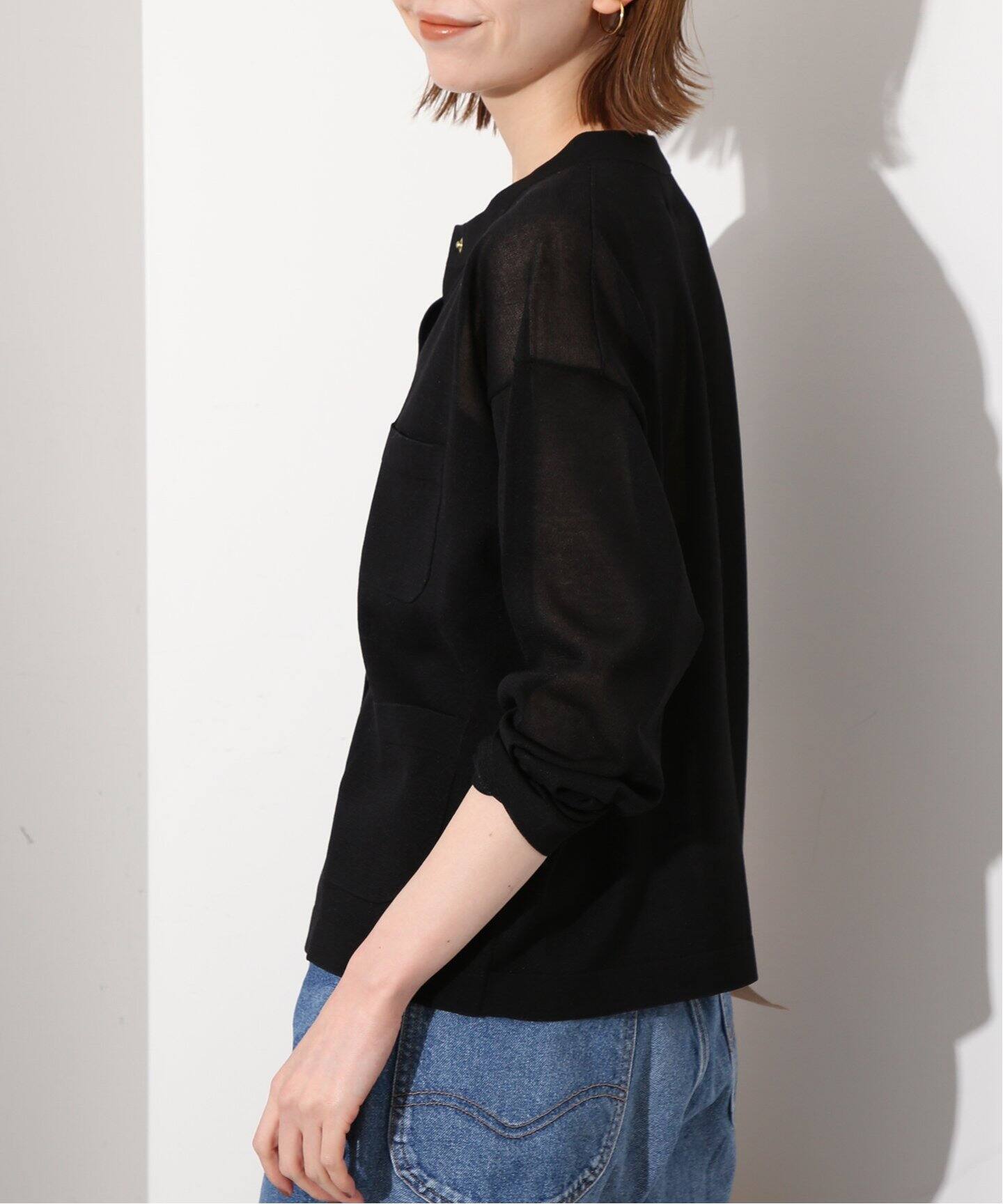 TRADITIONAL WEATHERWEAR】 ARKLEY KNIT SHEERカーディガン 