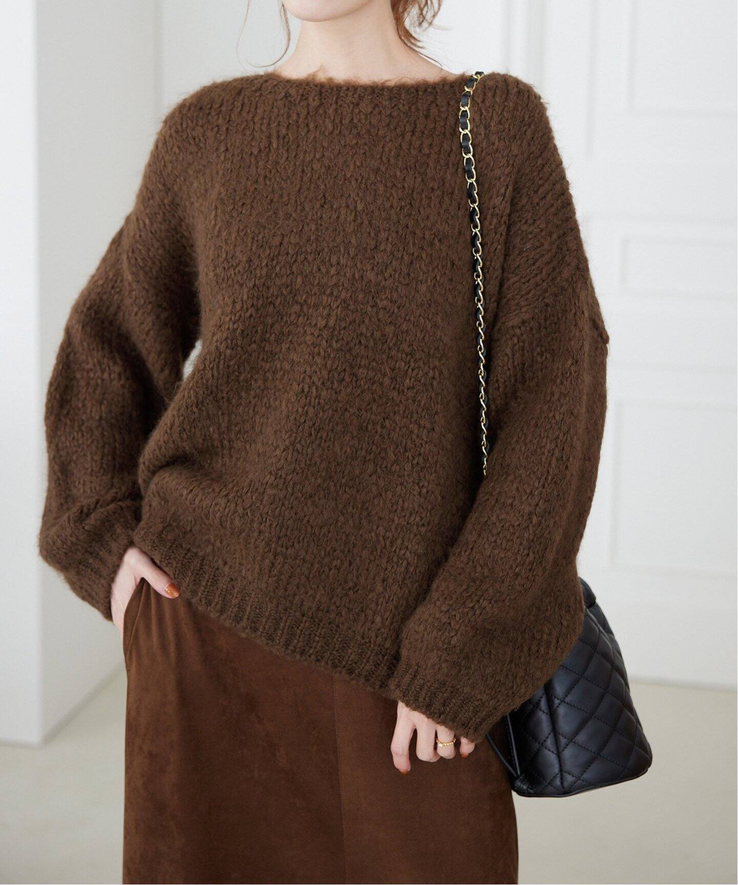 TRICOTS JEAN MARC/トリコットジーンマルク SLOBE別注 PO KNIT SESAMY