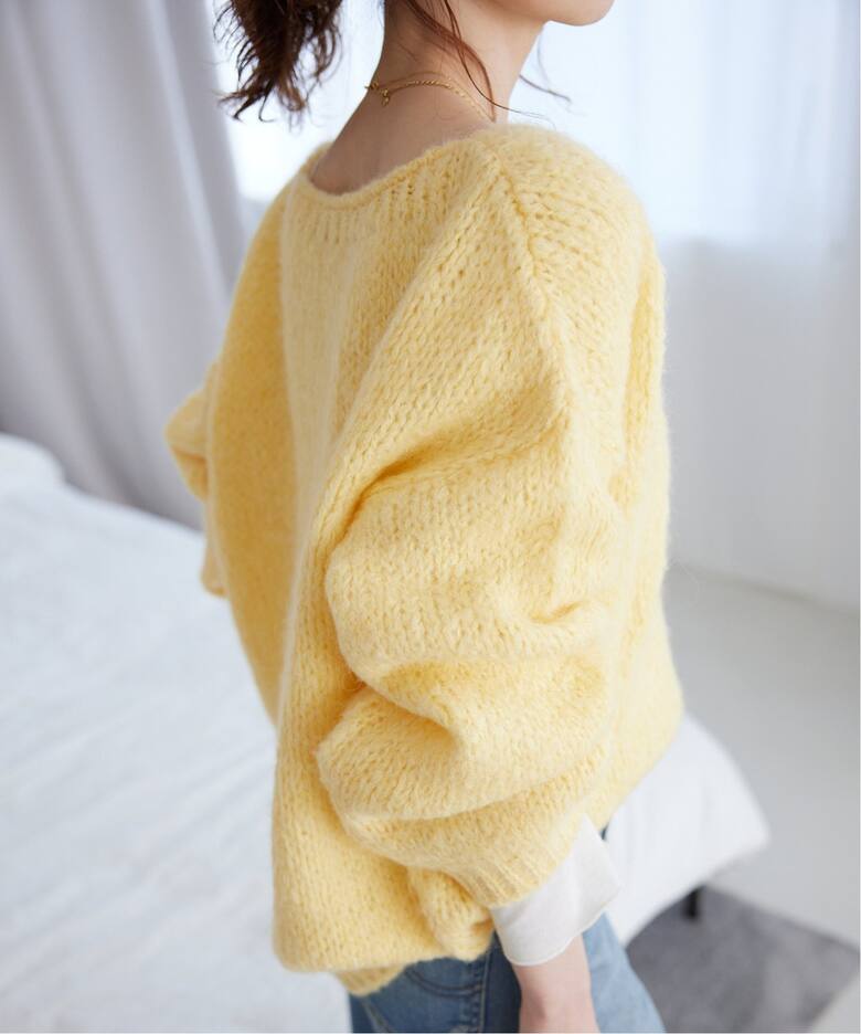 TRICOTS JEAN MARC/トリコットジーンマルク SLOBE別注 PO KNIT SESAMY 
