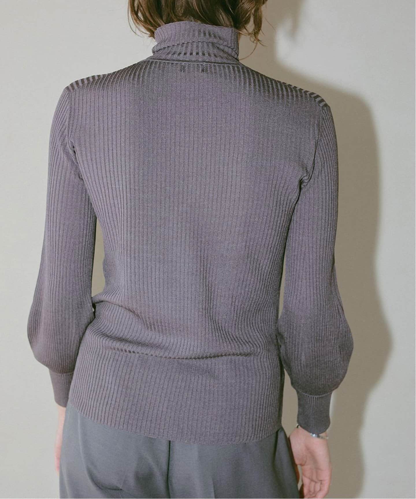 FLARE RIB KNIT TOPS｜TOPS(トップス)｜MANOF OFFICIAL ONLINE STORE
