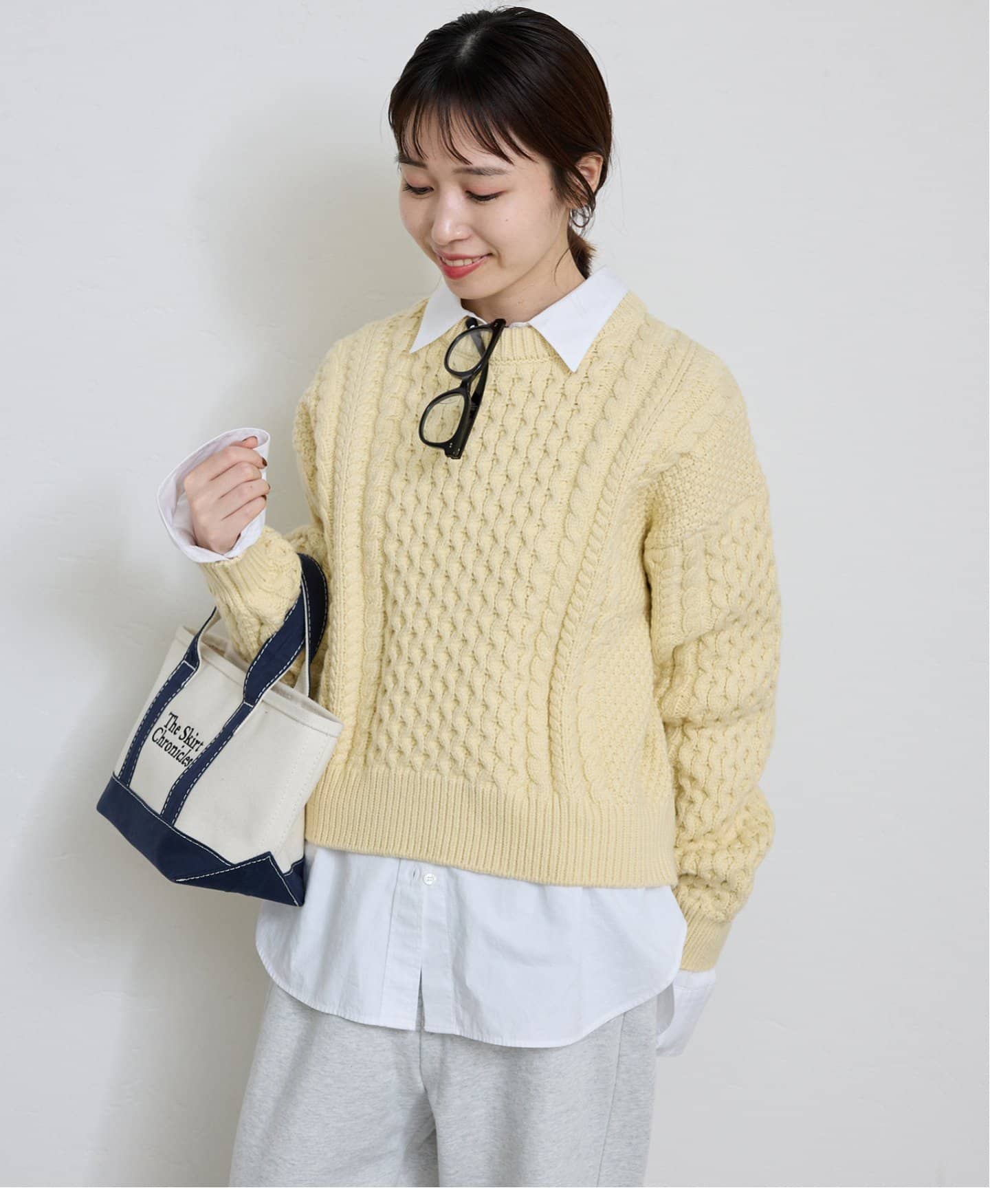 L.L.BEAN/エルエルビーン フィッシャーマンニット 4575-8141（ニット