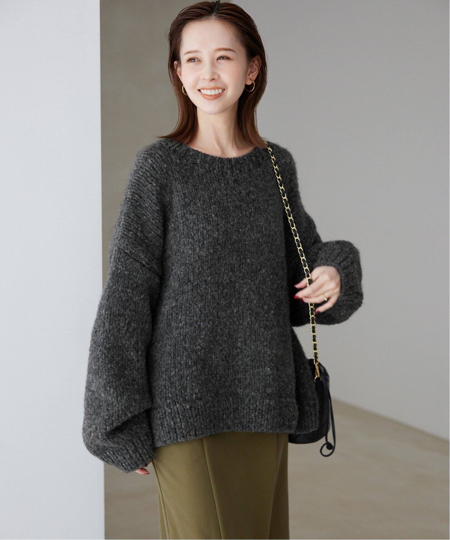 81BRANCA/ハチイチブランカ SLOBE別注 ペルーニット（ニット／セーター 