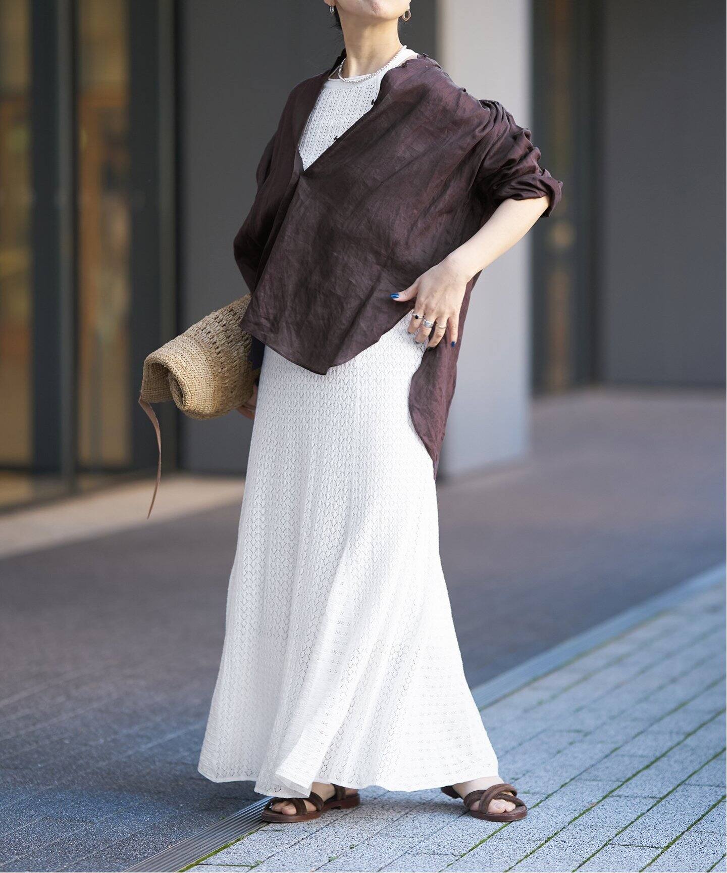 イエナ パネルレースロングスカート 【美品】 IENA（イエナ）の  