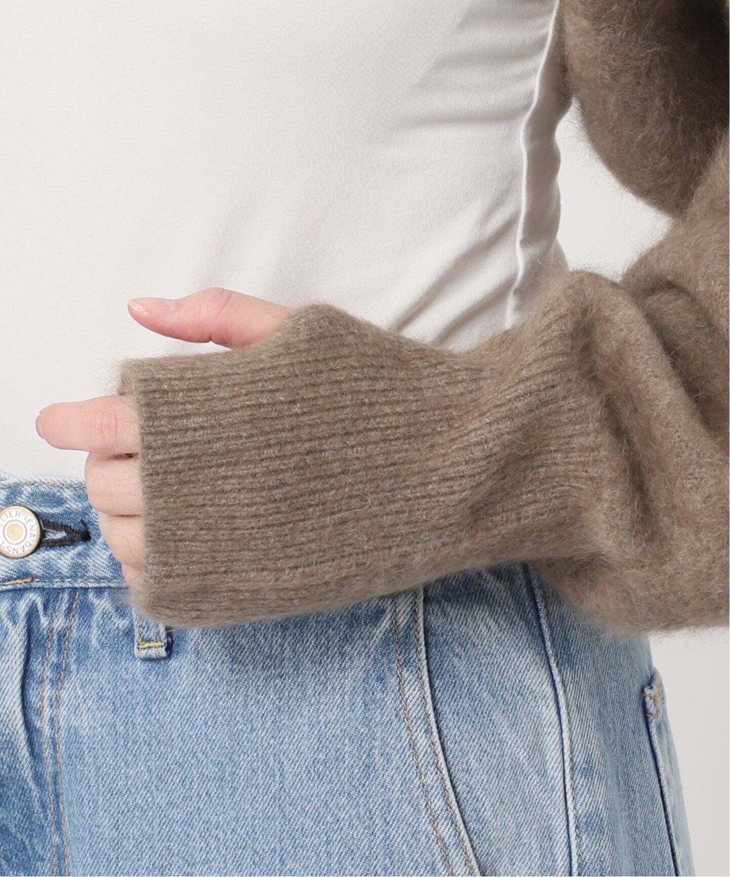 IENA LA BOUCLE ファーニットボレロ（カーディガン）｜IENA（イエナ 