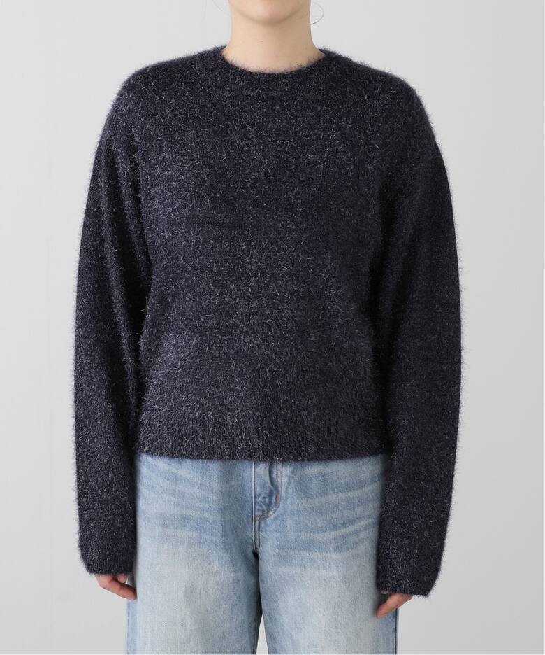 IENA LA BOUCLE NICOLE ラメニットプルオーバー（ニット／セーター  